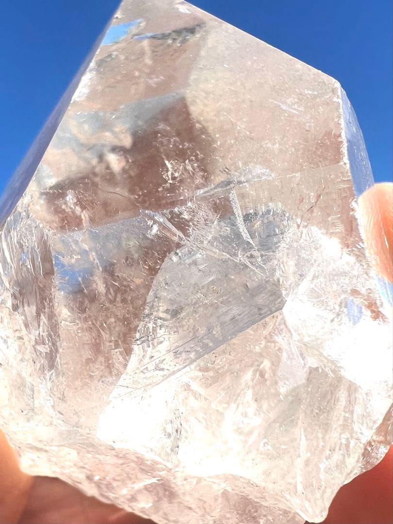 出品時特別価格✨美希少✨AAAAA ロシアンレムリアン 虹の神殿✨幻の貫入水晶