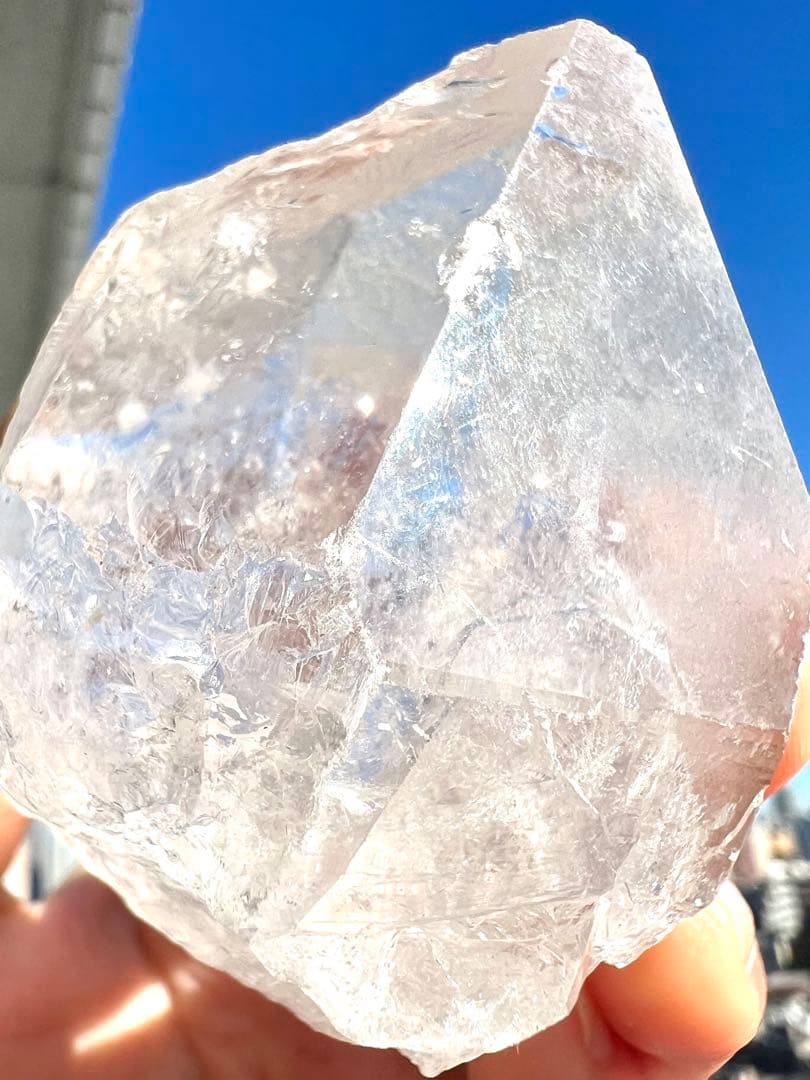 出品時特別価格✨美希少✨AAAAA ロシアンレムリアン 虹の神殿✨幻の貫入水晶
