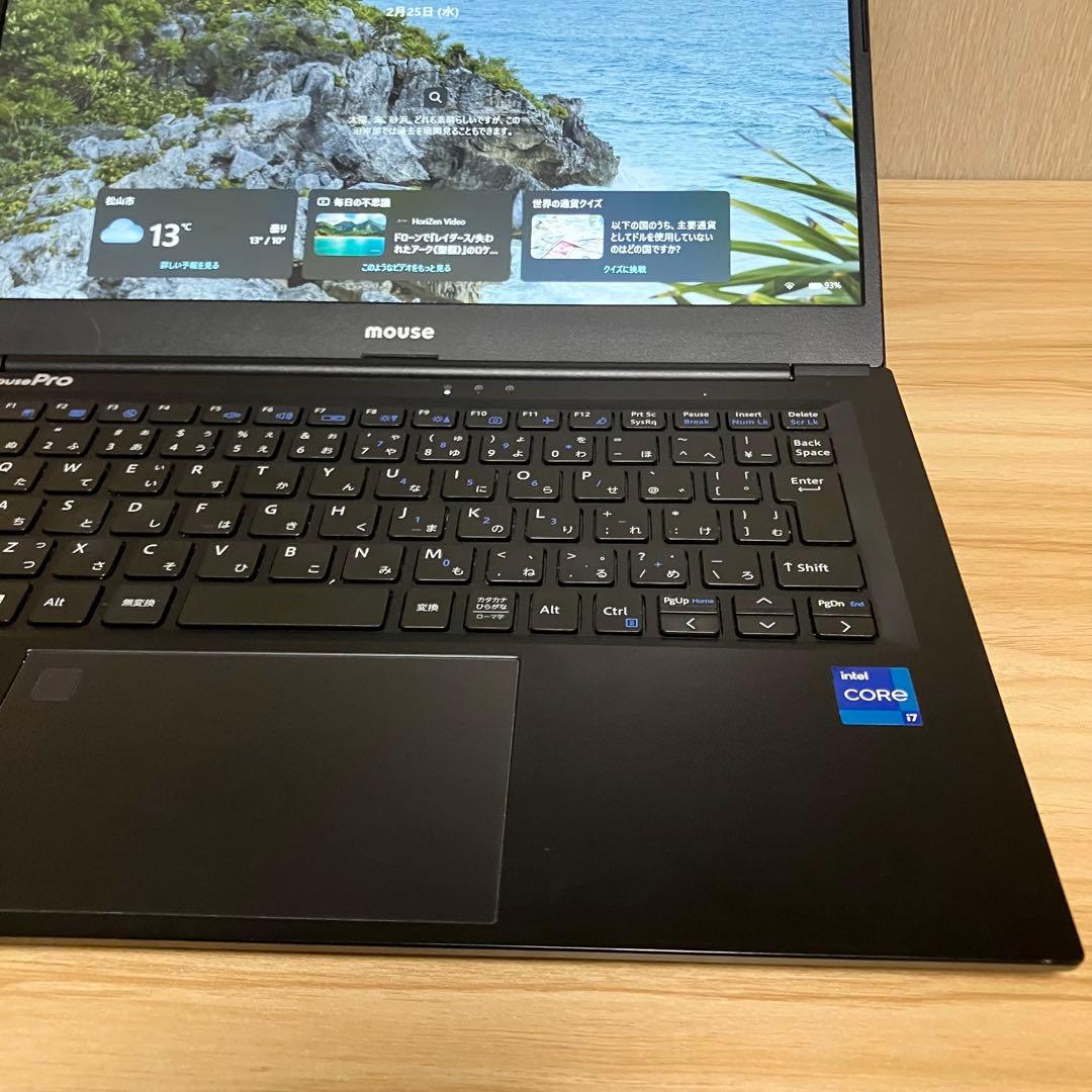 第11世代！MousePro core i7メモリ16GB Windows11