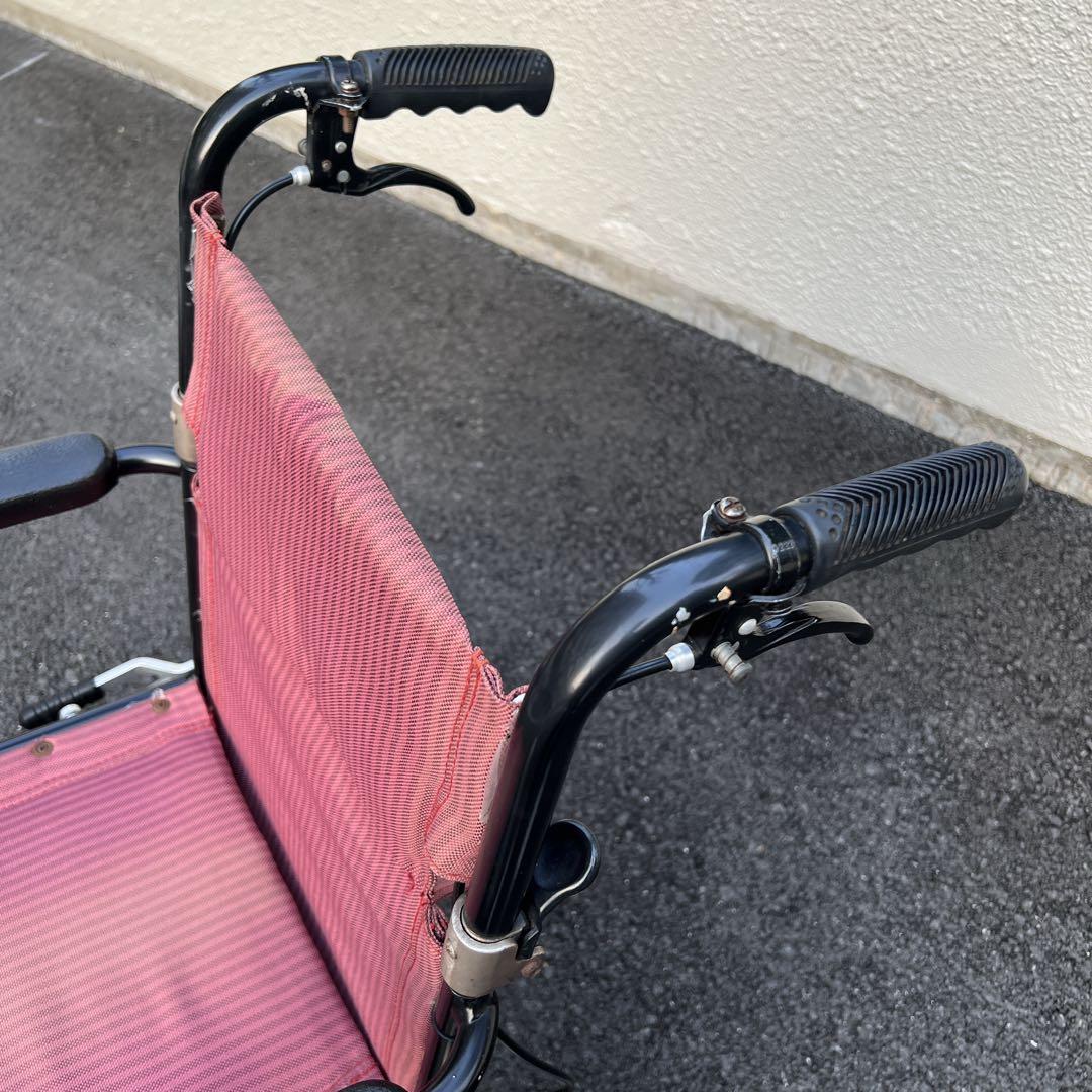 動作良好　介護用車椅子　ニシケン　TH-2SB　介護　軽量コンパクト　アルミ製