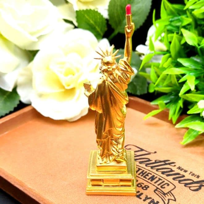 エスティローダー 練り香水 コンパクト スタチュー・オブ・リバティ ゴールド