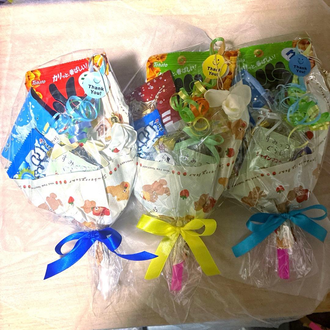 専用出品★鉛筆プチギフト28個★お菓子ブーケ20個　お祝　卒園　ばら撒　転校