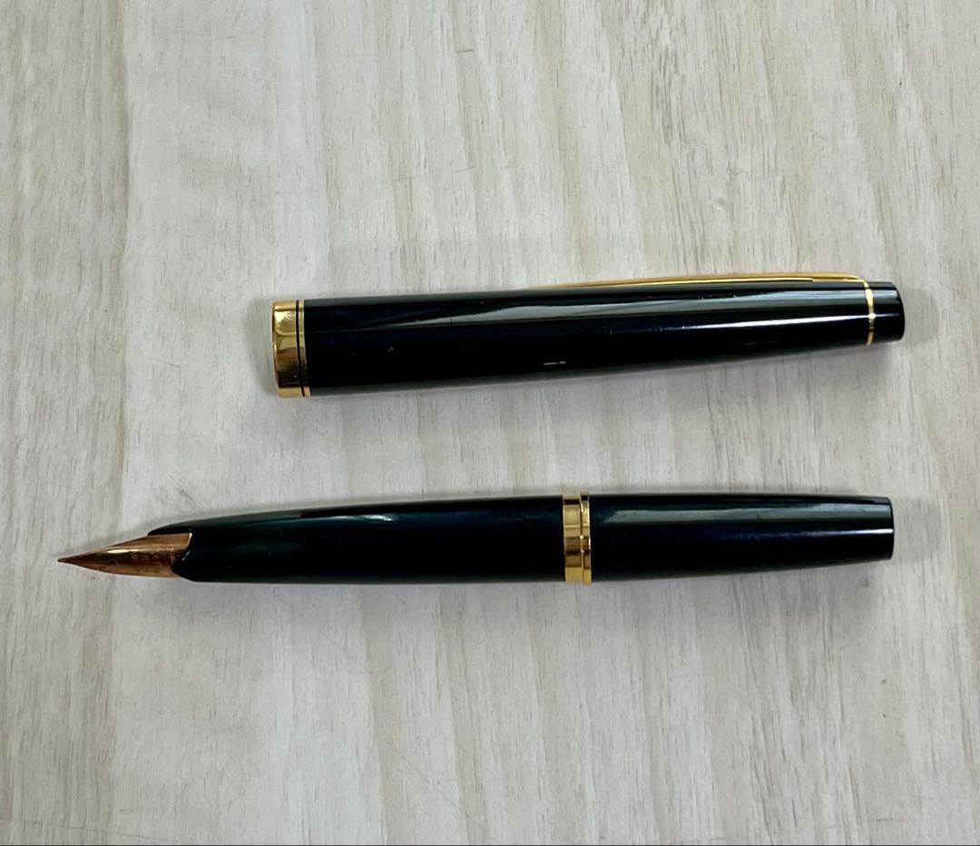 PILOT Elite 万年筆 14K パイロット エリート ブラック ゴールド