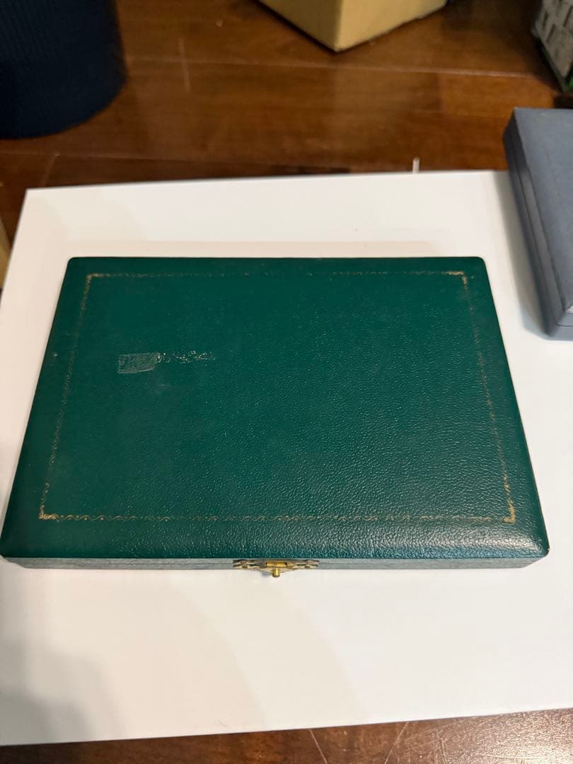 銀製スプーンと銀製結び楊枝のセット 未使用品