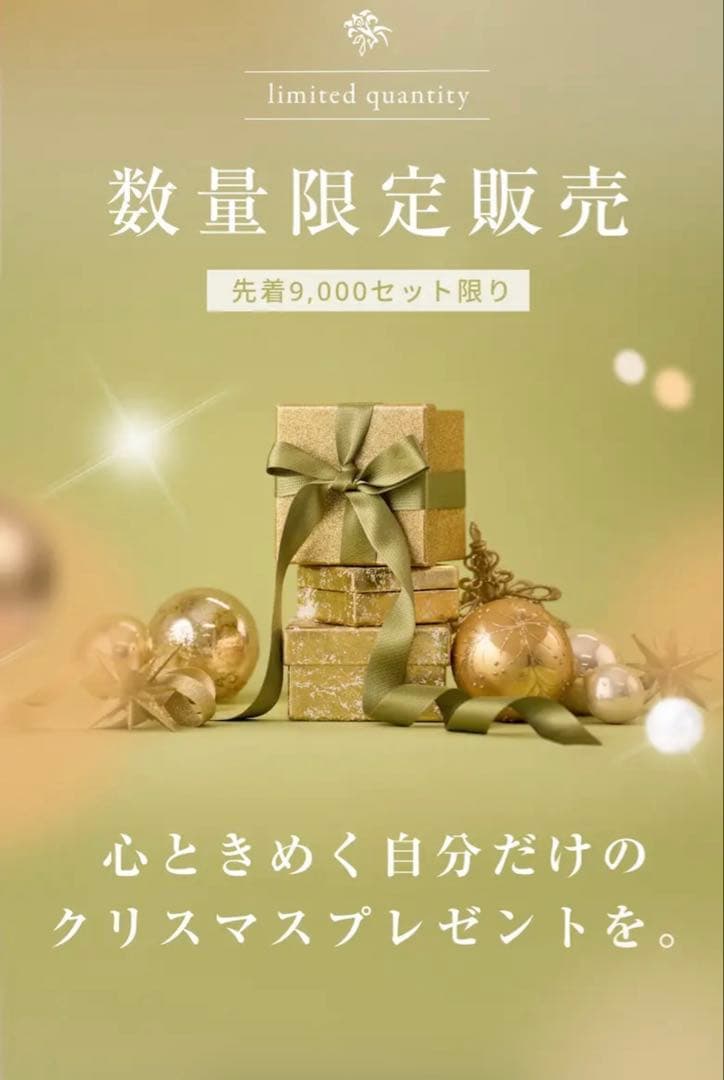 cocone 2025 クリスマスコフレ ウィンターコレクション