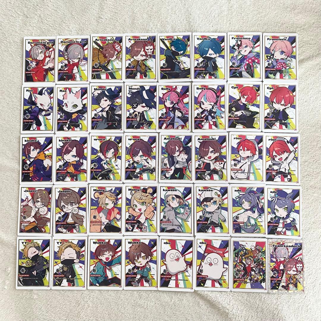 CRフェス2024 トレーディングカード　コンプリート　crazyraccoon