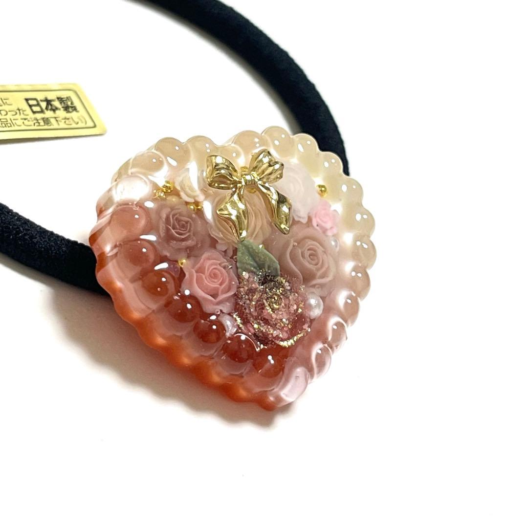 mamerin ♪様お取り置きです。Ｎｏ．369 ハート つぶつぶ バラ レジン