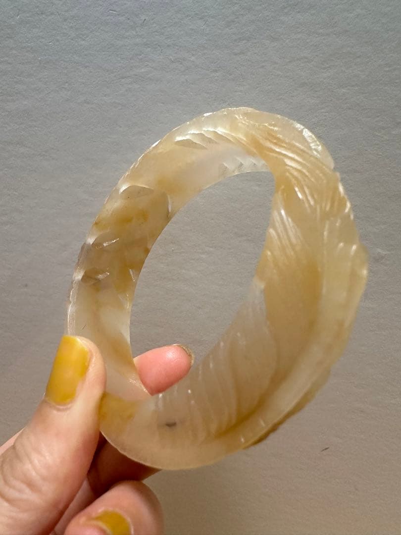 春節祭　羽バングル　冰黄觅缘 佘太翠バングル