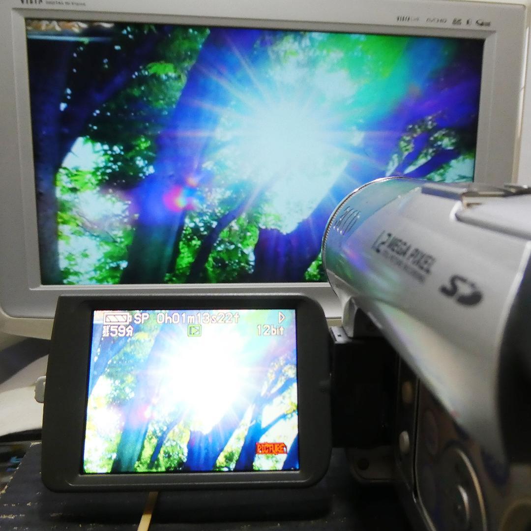 パナソニックNV-GS120動作良好 MiniDVビデオカメラ　ダビングに最適