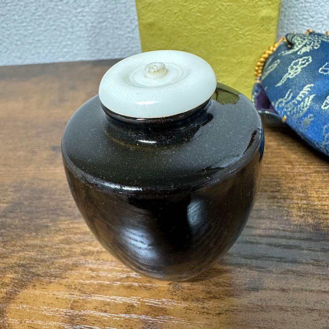 茶道具　茶入れ　美品