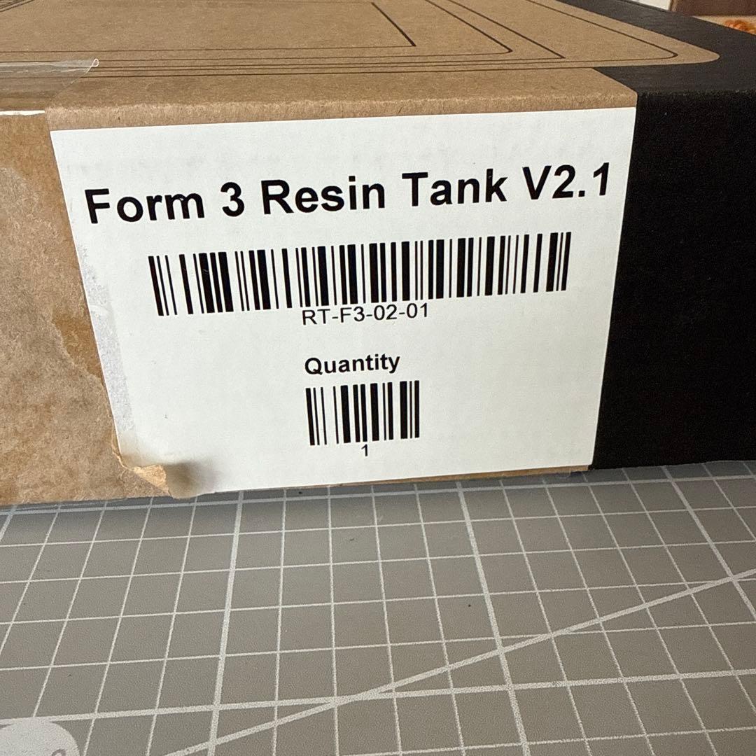 【純正】Formlabs レジンタンク V2.1 グレー樹脂残量あり 美品