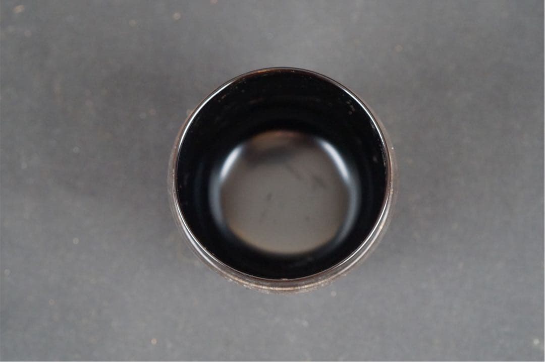 道場宗廣 朱毛彫 菊蒔絵 中棗 共箱 茶道具 / 蒟醤