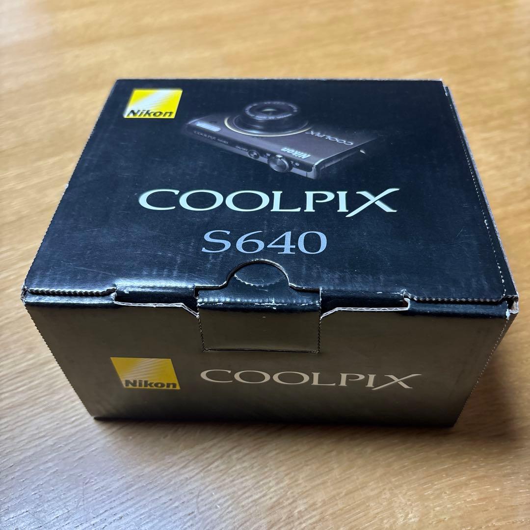 Nikon COOLPIX S640 本体 充電器、SDカード付き