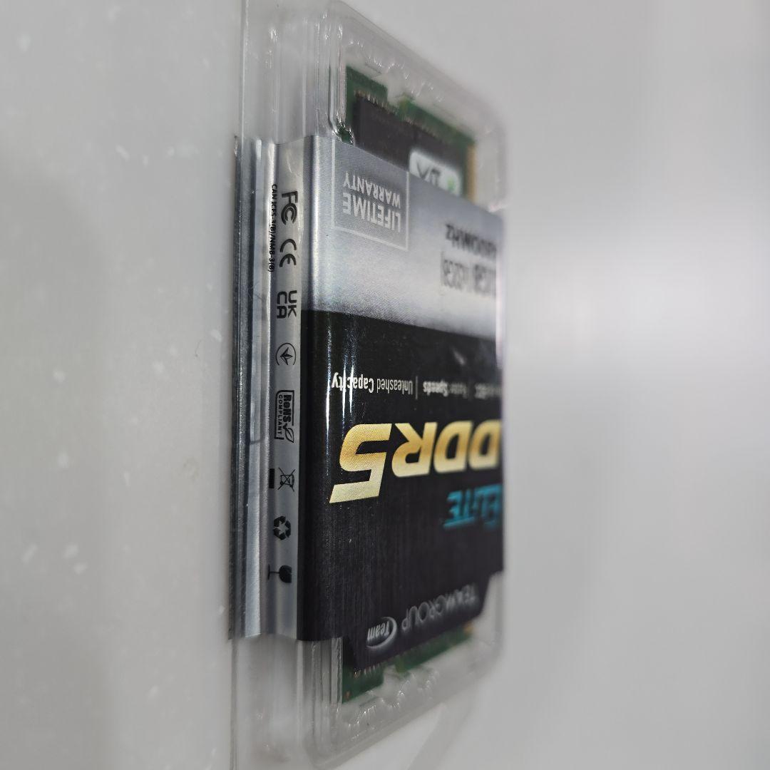 TEAMGROUP Elite DDR5 32GB 4800MHz　新品未開封