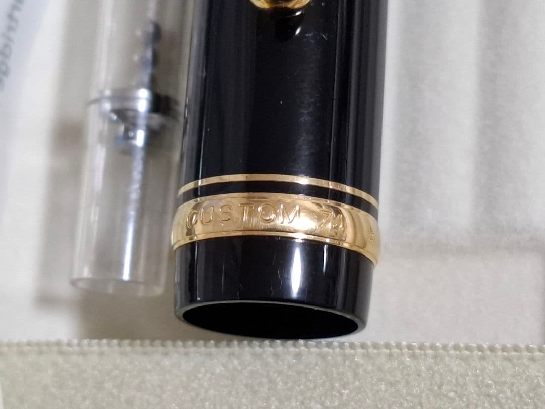 超美品　PILOT　Custom74　万年筆　中字　パイロット　カスタム74