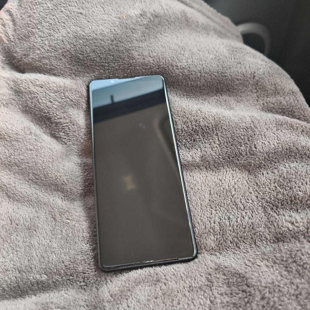 【難あり】sony Xperia5iv 本体 画面縦線有り