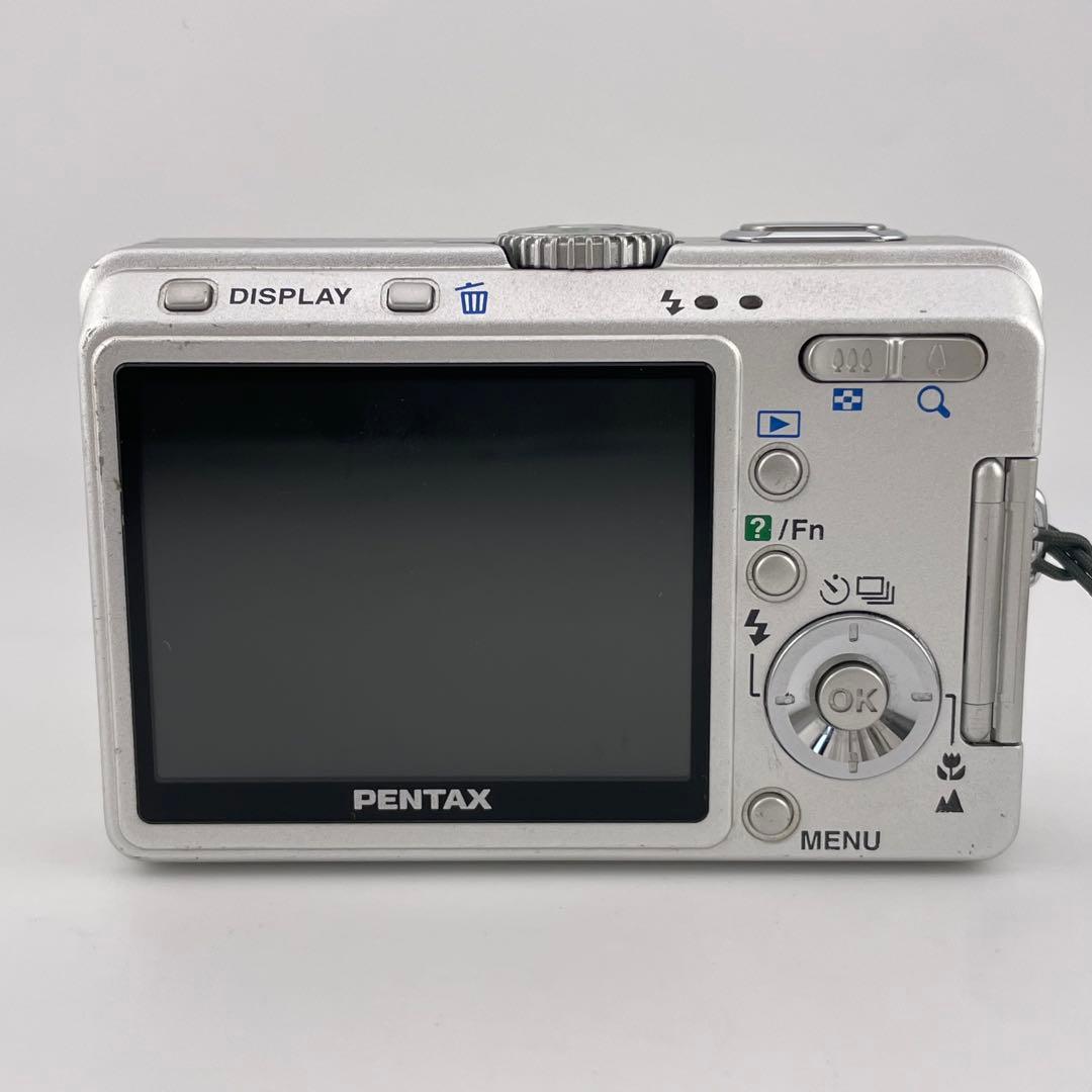 乾電池式/実写美⭕️良品【動作確認済み】PENTAX Optio S55