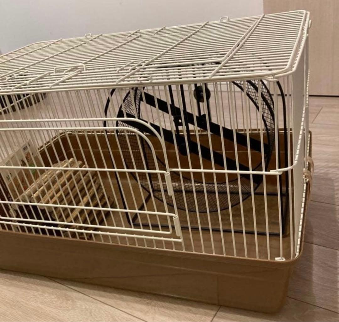 ハリネズミ 飼育セット ケージ 回し車 おでかけバッグ 本