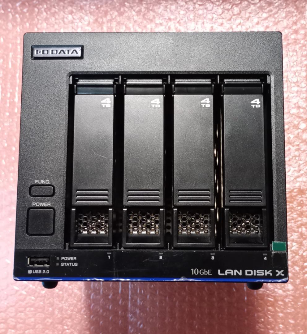 ★【動作品】I-O DATA HDL4-XA16 LANDISK 10GbE対応