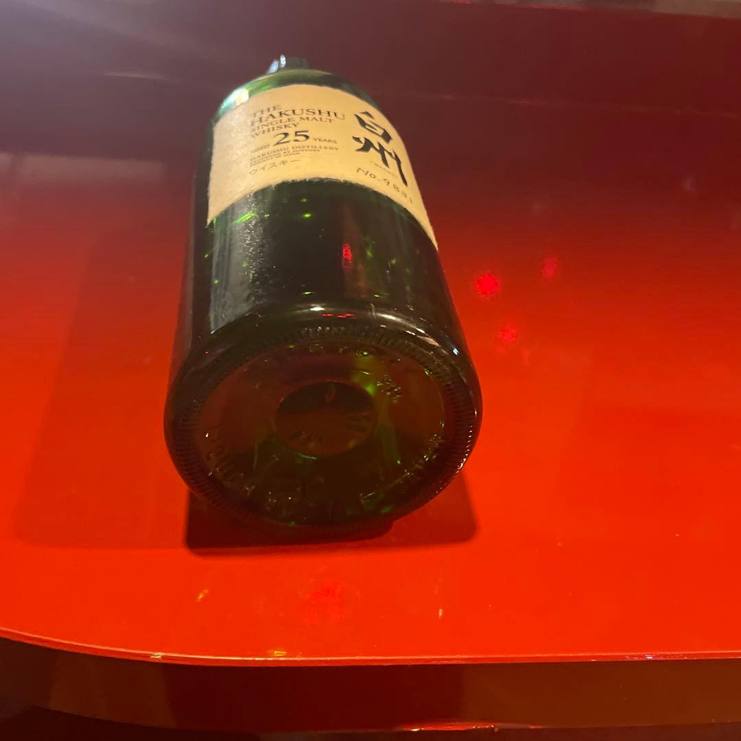 白州25年 山崎18年 空瓶