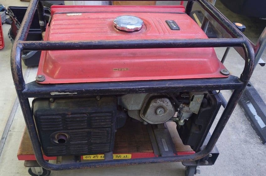 ホンダ EM4500S 発電機 4500W 100/200V 引取限定中古完動
