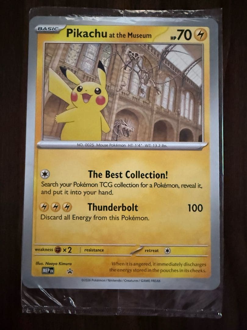 30枚Pikachu at the Museum ピカチュウ ロンドン