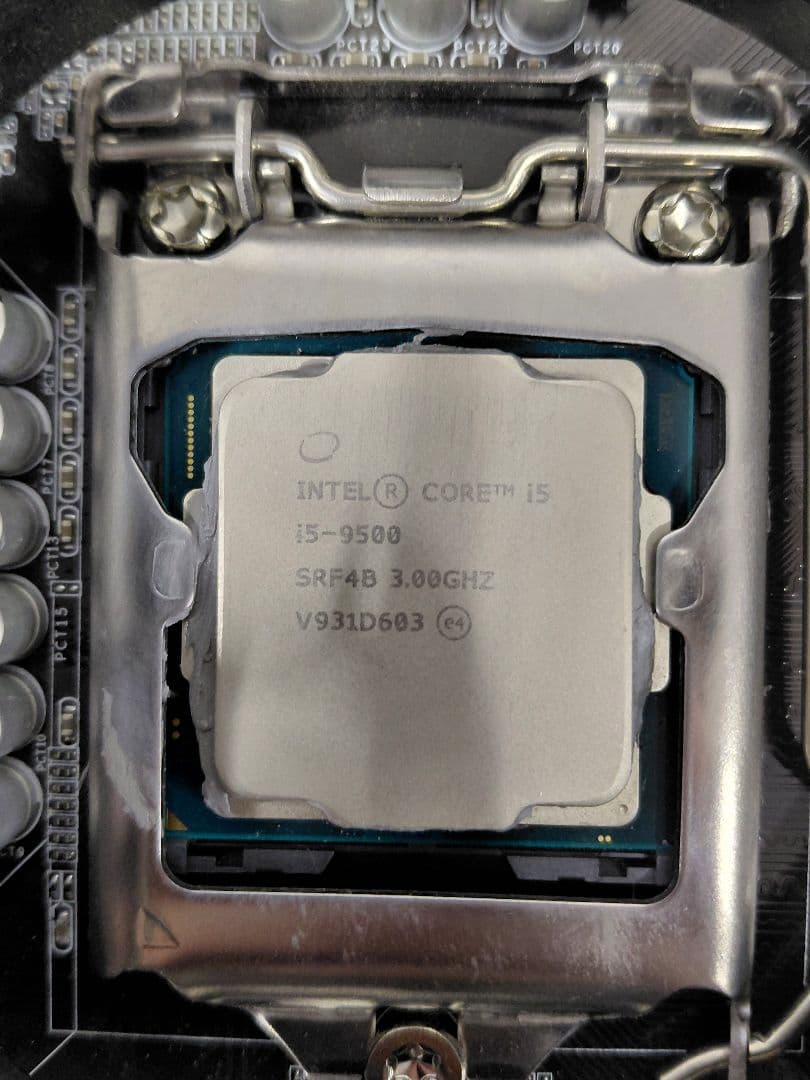 Intel Core i5-9500+マザーボードセット