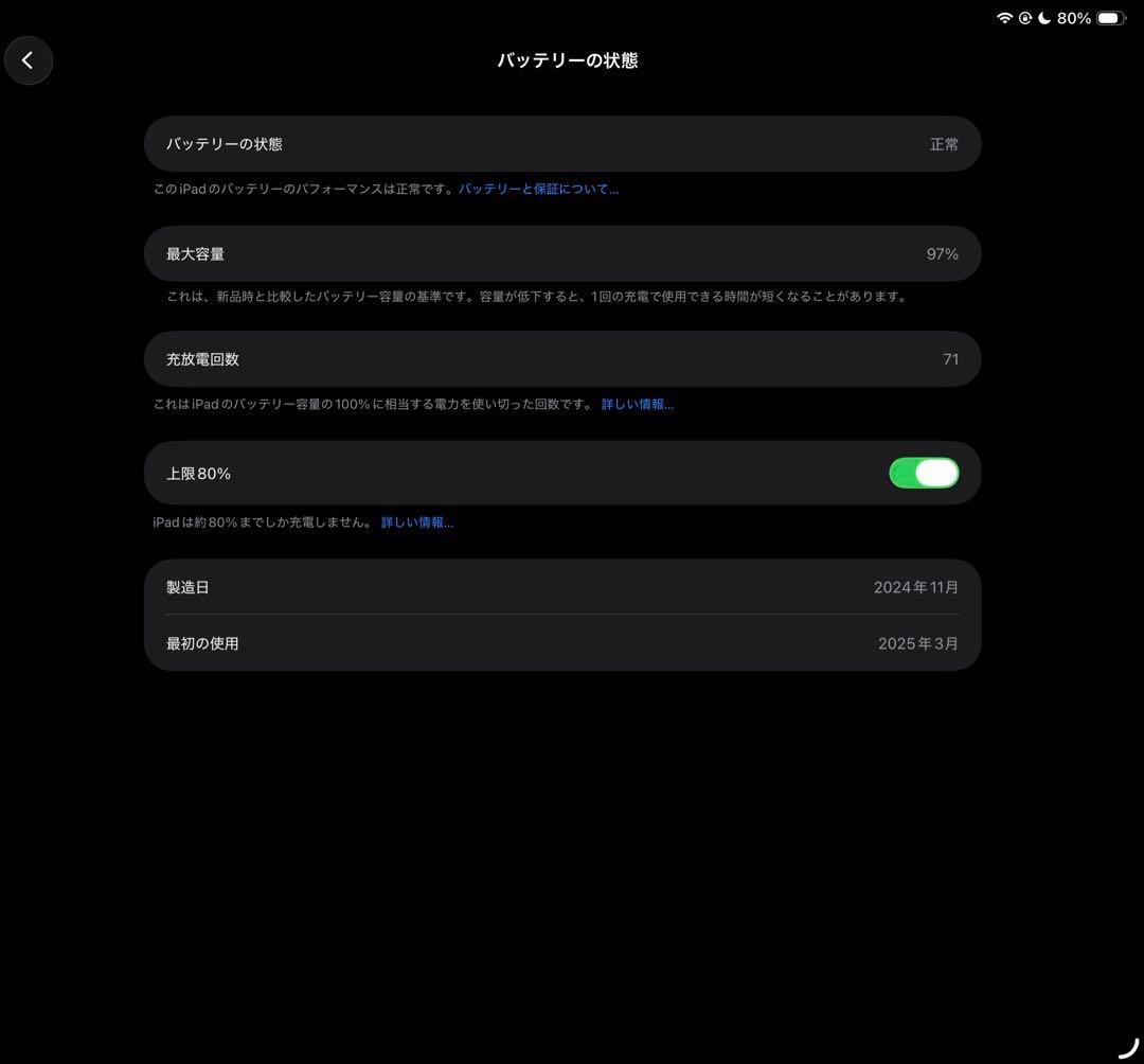 【美品】iPad Air M2 スペースグレイ 11インチ