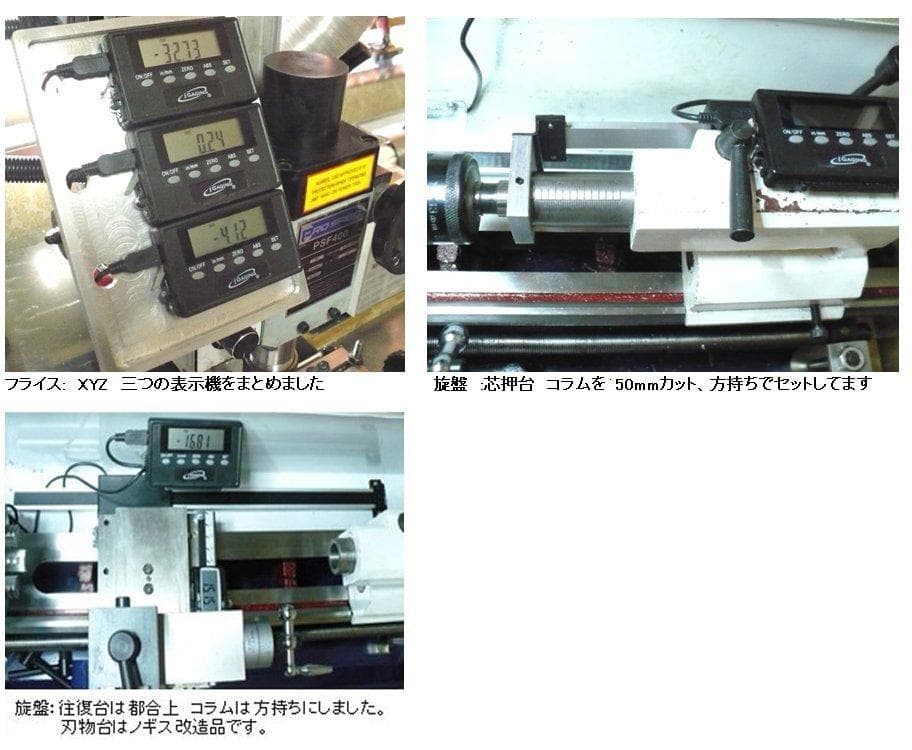 1年間保証　☆新型☆　DRO　デジタルスケール(アルミコラム)　600mm用
