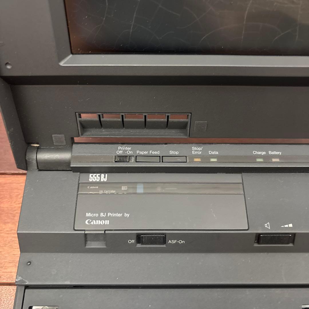 【ジャンク品】IBM ThinkPad 555 BJ キヤノンプリンター搭載