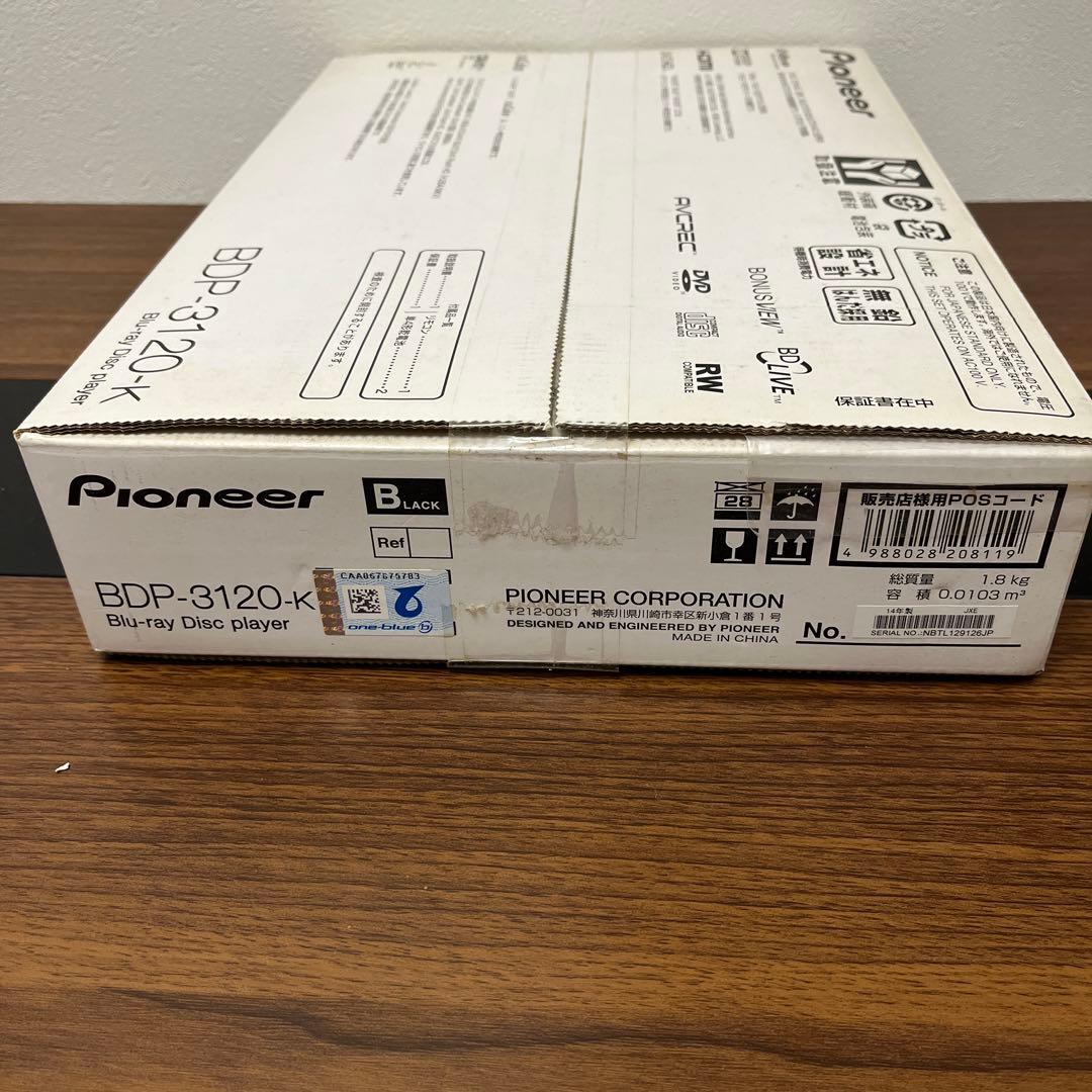 【新品未開封】Pioneer BDP-3120-K Blu-rayプレーヤー