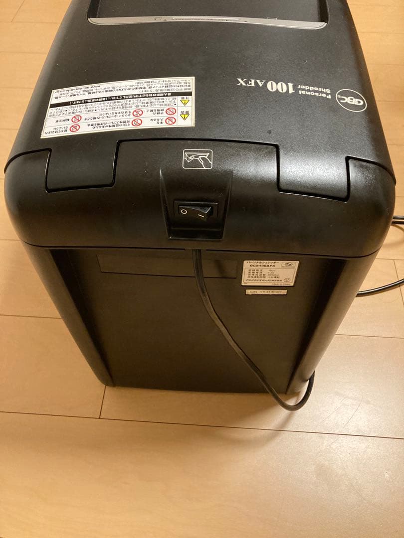 100枚自動裁断　アコ・ GBC オートフィードシュレッダー GCS100AFX