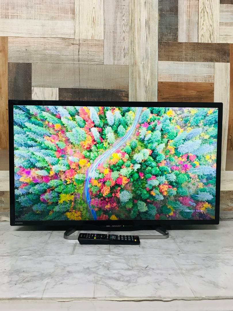 即日受渡❣️全国送料込SHARP32型液晶テレビYouTube.U-NEXT視聴可