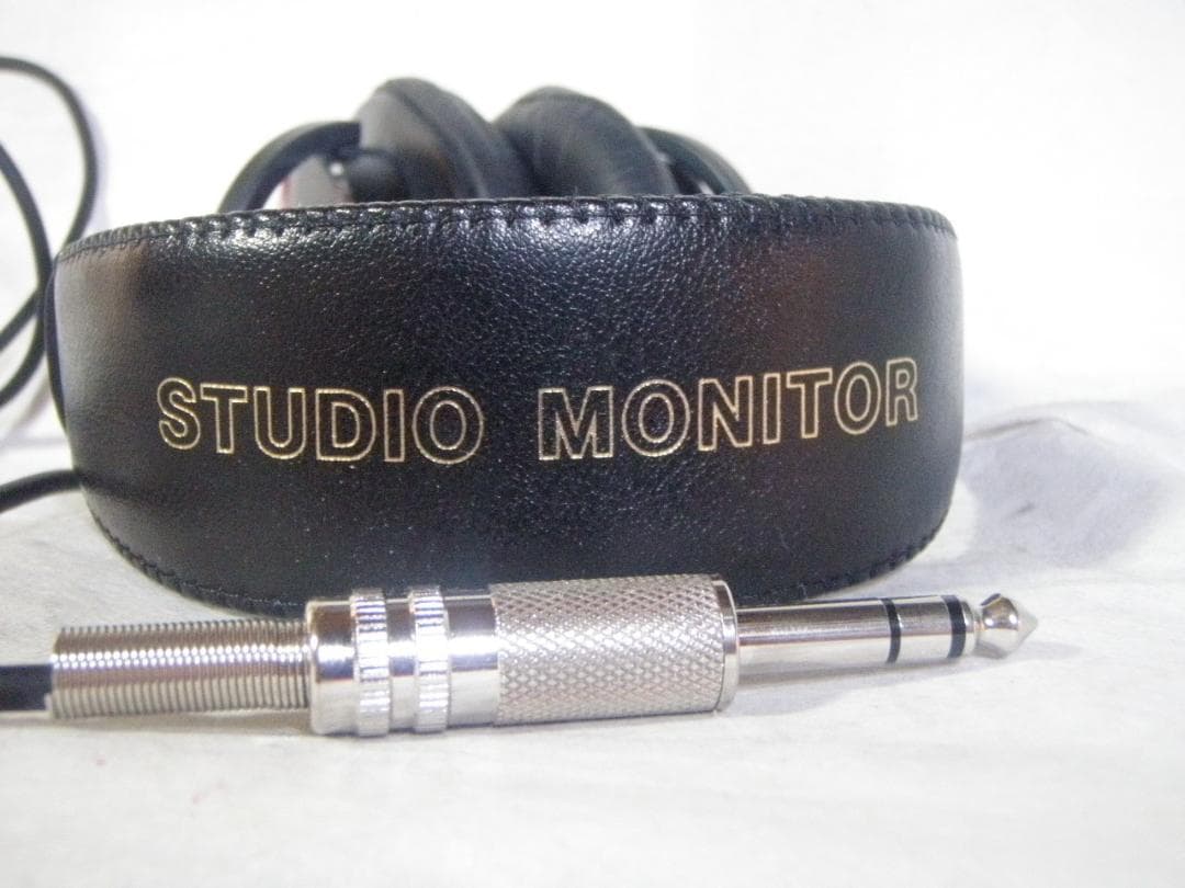 美品 SONY MDR-CD900ST 音出確認済 モニターヘッドホン 24