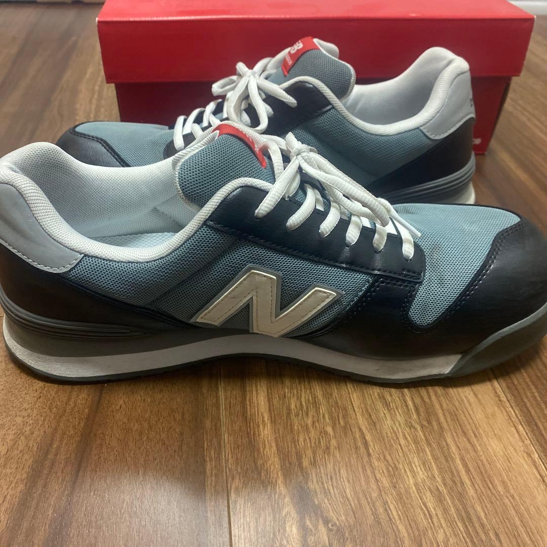 New Balance スニーカー ブラック/グレー　27.0