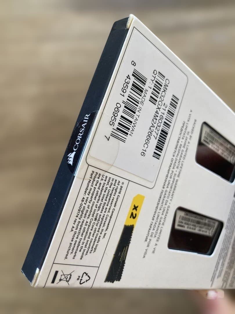 新品未開封品 CORSAIR Vengeance LPX 32GB 2×16GB