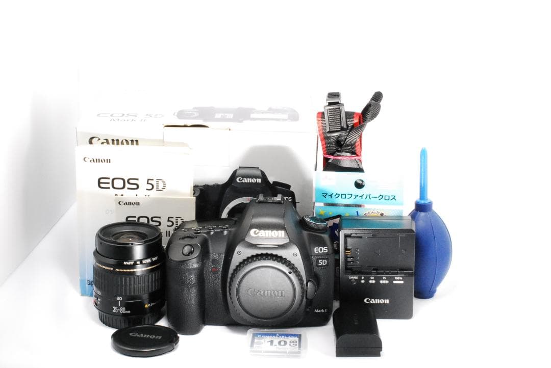 希少品⭐️Canon EOS 5D markⅡ 標準レンズセット 説明書 箱付き