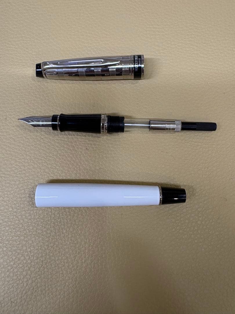 WATERMAN 万年筆 エキスパート デラックス ホワイトCT