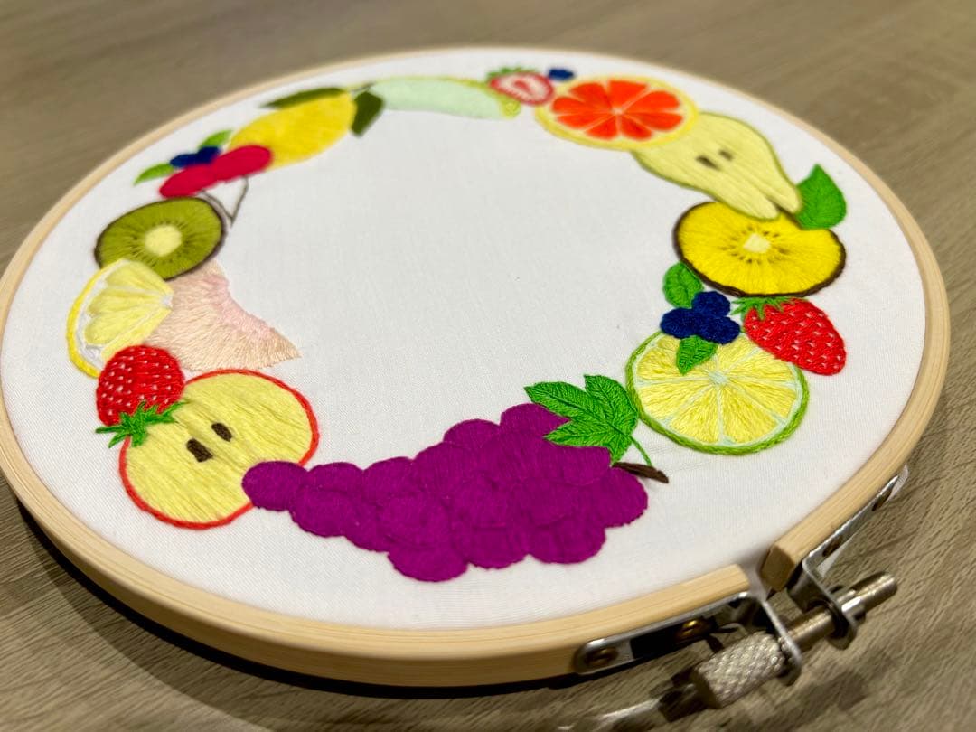 刺繍命名書　ウェルカムボード