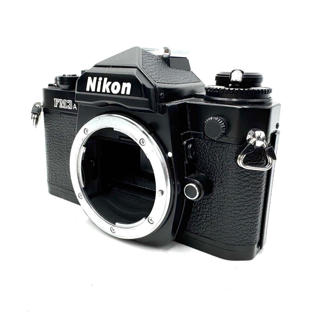 極美品 NIKON FM3A ブラックボディ ニコン 一眼レフ フィルムカメラ