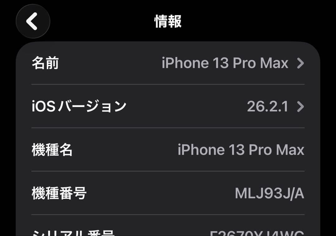 p*0様 iPhone13promaxシルバー 256GB本体 箱付き　クリアケ