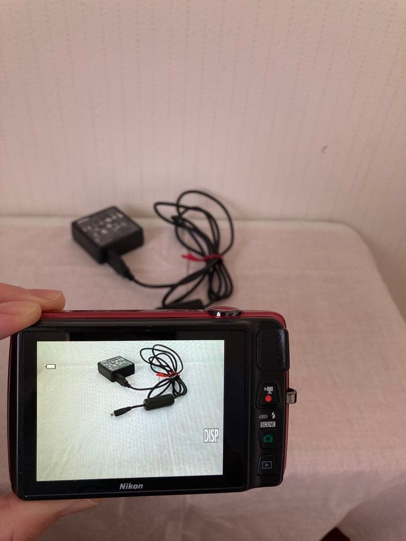 【動作確認済】 Nikon COOLPIX S4200デジタルカメラ レッド
