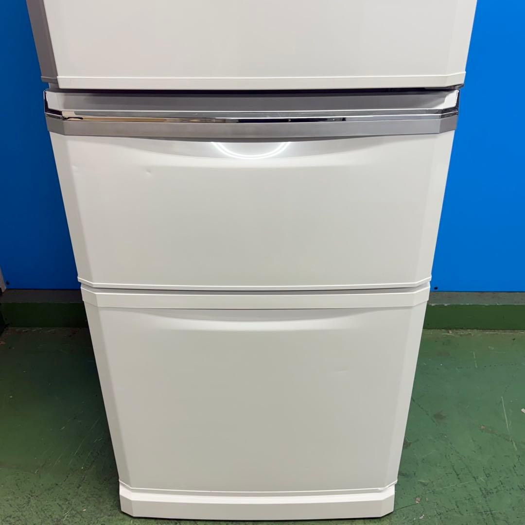 891 三菱　大人気3ドア　冷蔵庫　大型　小型　300L〜400L 自動製氷機付