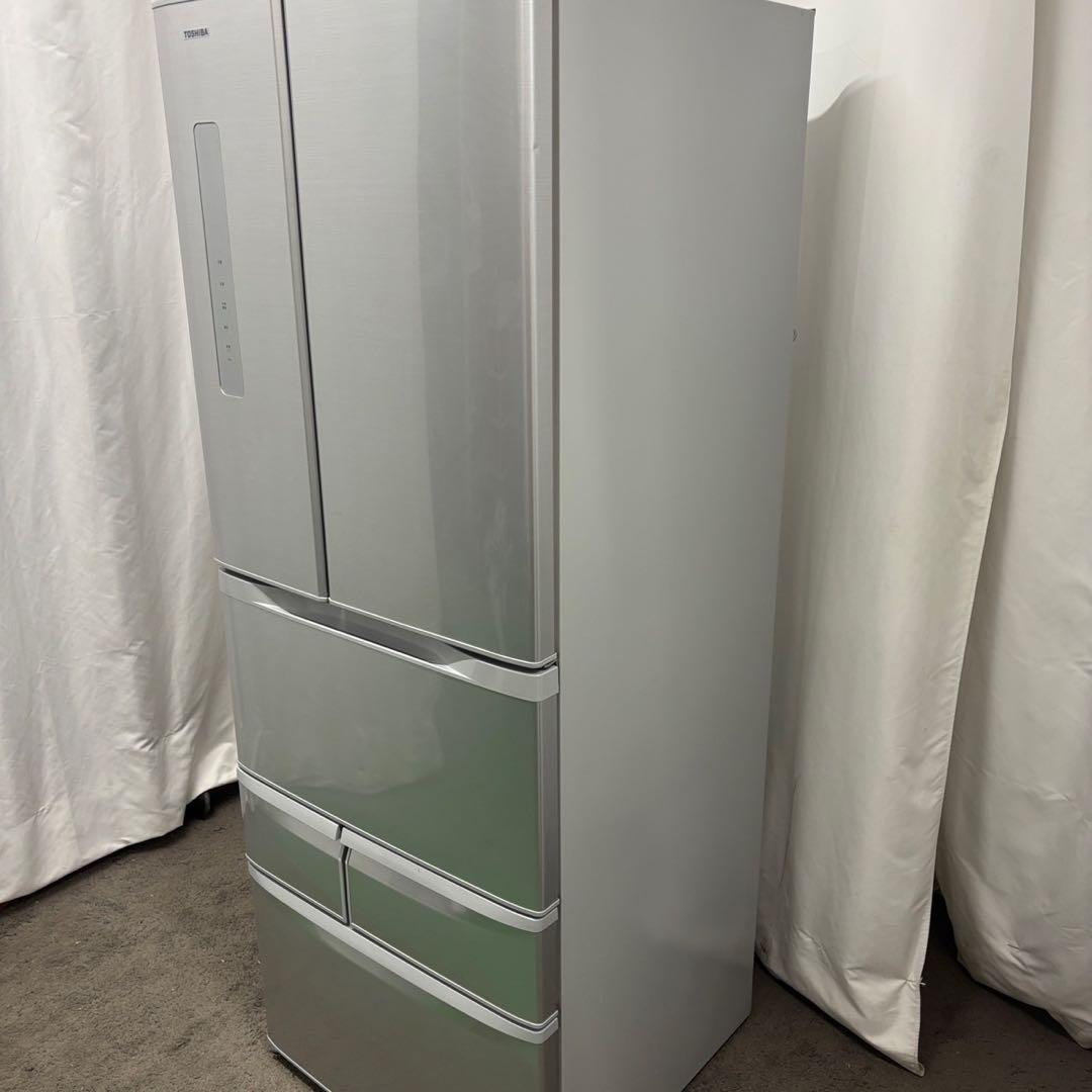★240　冷蔵庫　500ℓ-600ℓ　東芝　ベジータ　安い　観音開き　設置無料