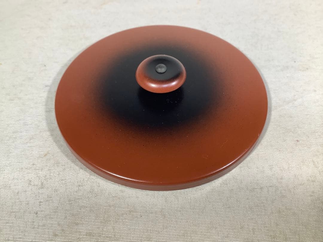 銅製　水注　腰黒水注　口蓋付　茶道具