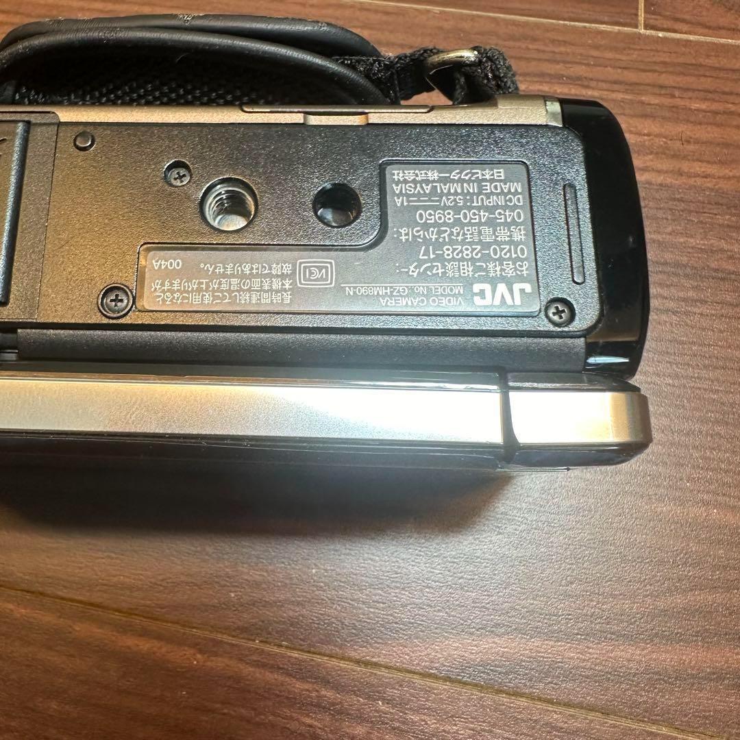 動作確認済み Victor JVC GZ-HM890-S ビデオカメラ 0121