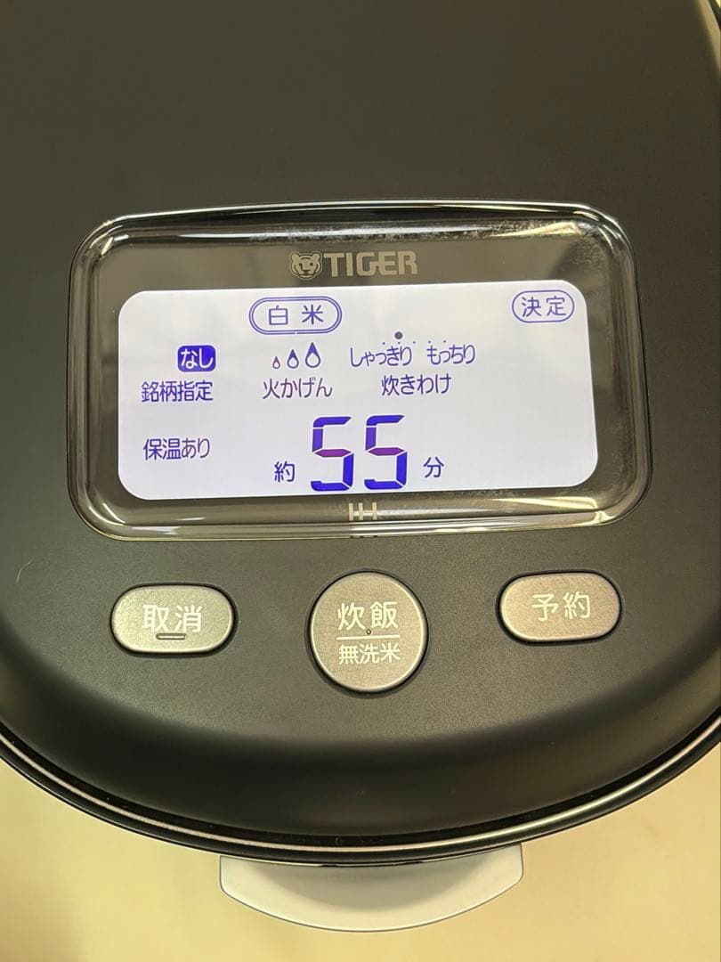 タイガー　土鍋ご泡火炊き JRX-G100　2025年製