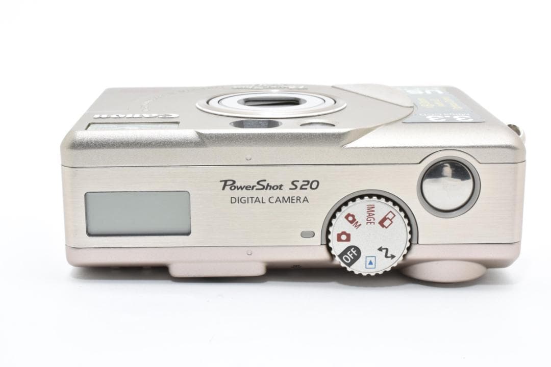 【使用感の少ない良品】 CANON POWERSHOT S20 コンデジ カメラ