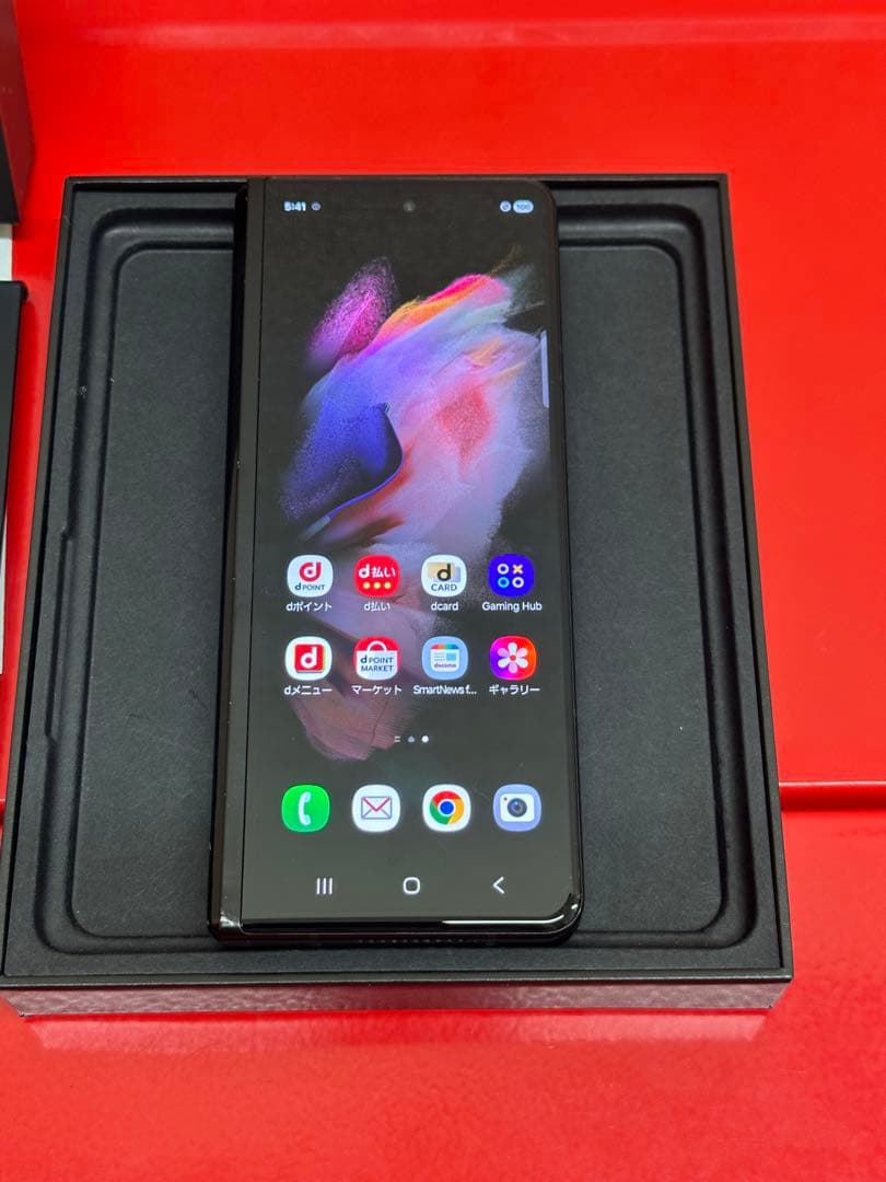 Galaxy Z Fold3 5G 256GB ブラック SIMフリー確認済み