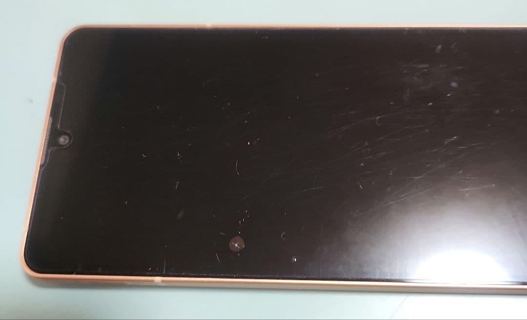 AQUOS　sense6 docomo　ショルダーケース&カエル柄ケース付中古品